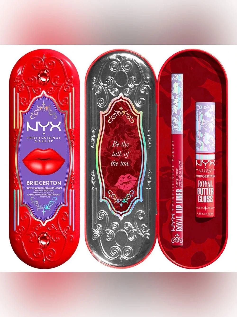 Red Royal Lip Kit - flirty red